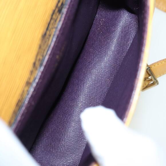 LOUIS VUITTON Epi Saint Cloud PM Shoulder Bag Yellow M52219 - Picture 9 of 16